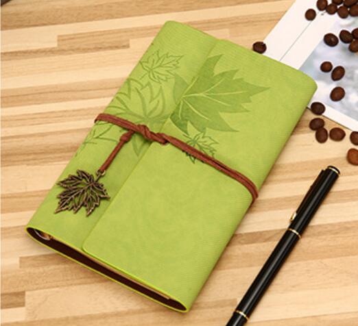 Carnet de voyage Vintage en cuir PU A5 A6 A7, carnet de notes Kraft vierge, carnet de croquis, Journal intime, papeterie fournitures scolaires et de bureau