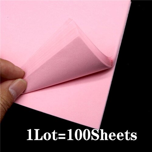 100 Stuks 21*30 Cm Tissue Papier Diy Handgemaakte Craft Papieren Bloemen Cadeau Verpakking Bruiloft Feestelijke &amp; Party Thuis decoratie Benodigdheden: 100pcs Pink Paper