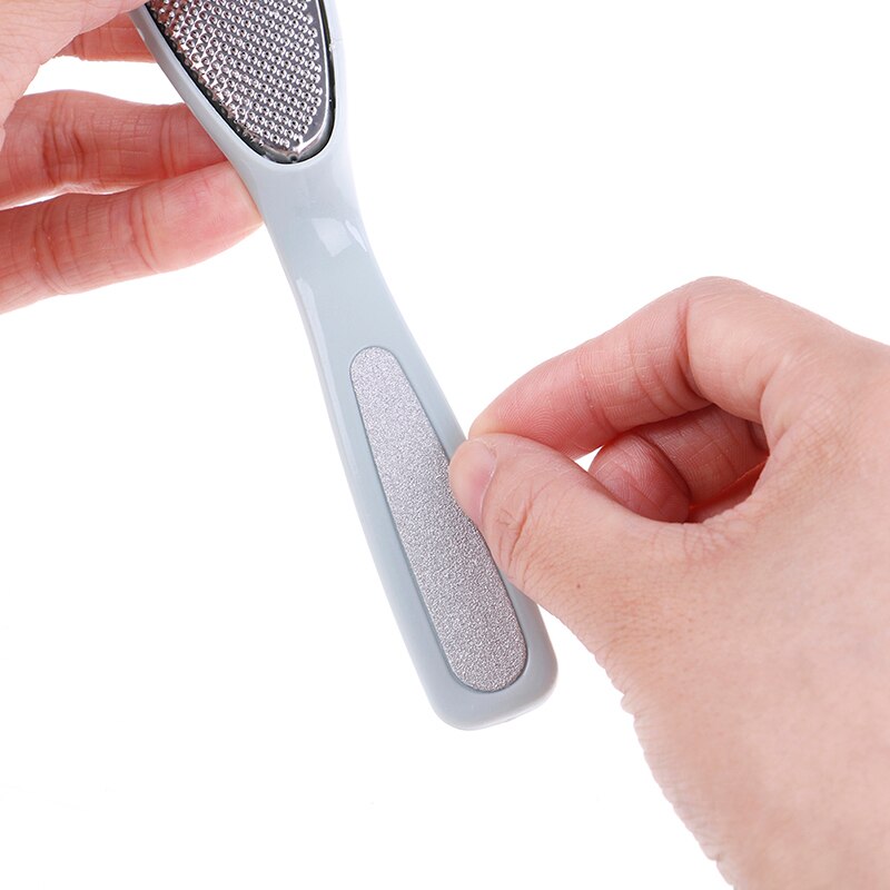 1pc de doble cara pie Rasp depurador rallador áspera eliminador de callos de piel muerta raspador de Lima de pedicura colores herramientas