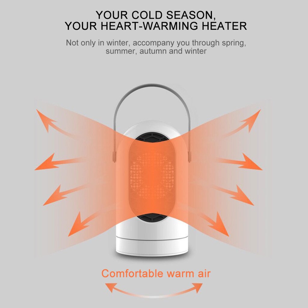 Draagbare Creatieve Elektrische Kachel Wind Mini Cartoon Heater Desktop Slaapkamer Woonkamer Kantoor Mini Elektrische Kachel # G30