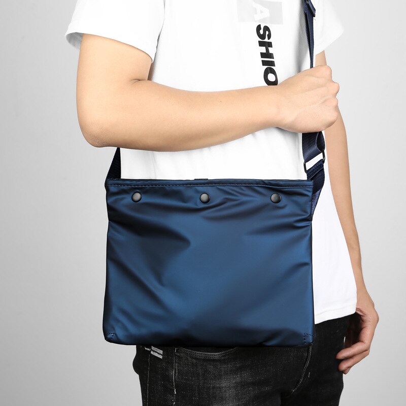 Mannen Oxford Doek Messenger Bag Straat Eenvoudige Casual Reizen One-schouder Messenger Bag Trend Jeugd Notebook Messenger Bag