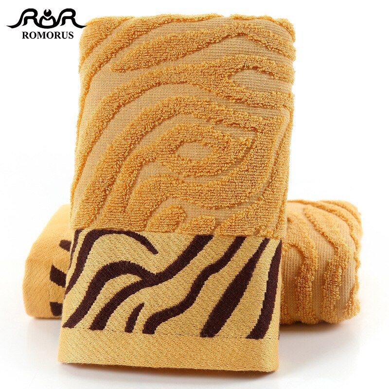 100% Toalla de bambú textura de tigre cara baño toalla Super suave absorbente fibra de bambú toallas de baño Toalla grande de playa