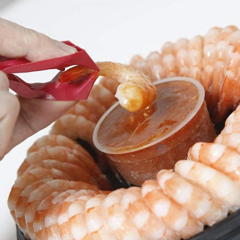 6 stuks gemakkelijk te eten voedselklemmen voor maaltijdvoorbereiding, perfect om uw vingers schoner te houden, snacks te eten, keukengereedschap, opbergaccessoires voor thuis