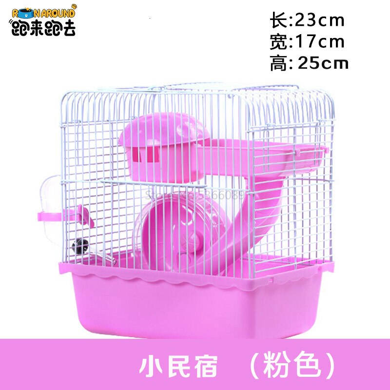 Hamster KäFeige Paket Goldene Bär Kamerad Villa Liefert einstellen Komplett Nest Neuling: Grün