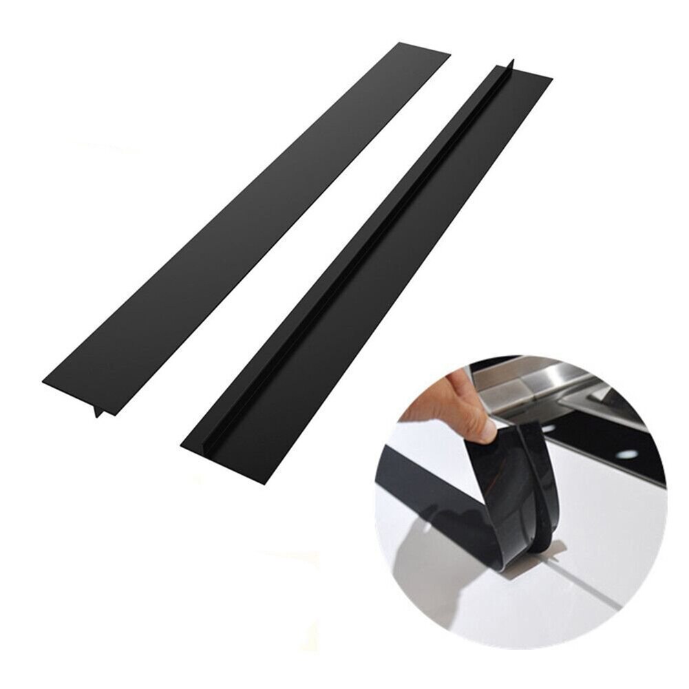 2Pcs/SetFlexible Kitchen Stove Counter Cover Silicone Rubber Heat-resistant Stove Counter Cover Kitchen Gadgets