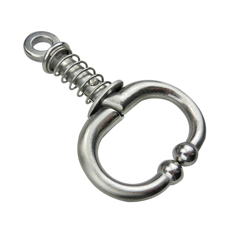 Alicates automáticos de acero inoxidable para bovinos, herramienta de encuadernación, pinzas nasales, animales de granja, aro de ganado