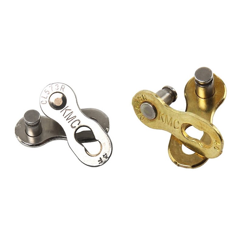 KMC Original Fahrrad Ketten 6/7/8/9/10/11 Geschwindigkeit Mountainbike Fehlende Link kette Für KMC Shimano Titan Gold Silber Farbe