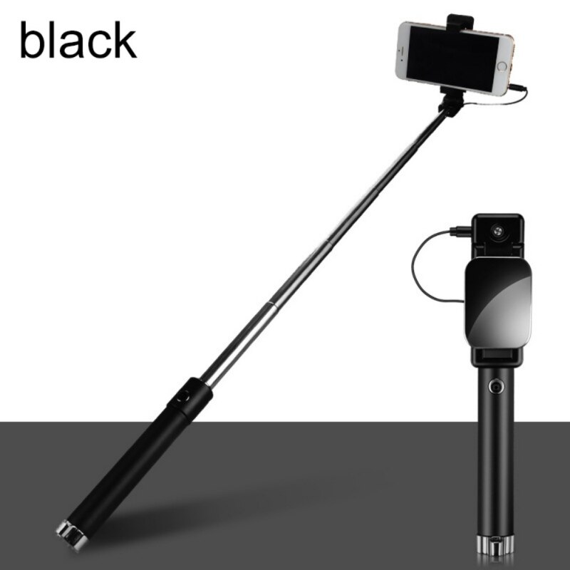 Selfie Stick Extendable Handheld Self-portrait Holder Monopod Stick For Cell Phone Extendable Folding
