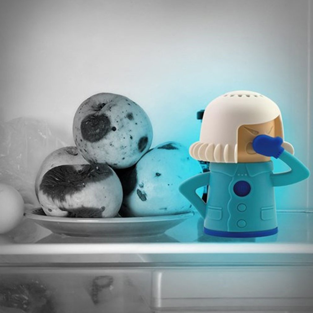 Cool Mama Fridge Deodoriser Angry Mama Fridge Cleaner Freezer Odor Freshener Remover Just Add Baking Soda- Blue Mama
