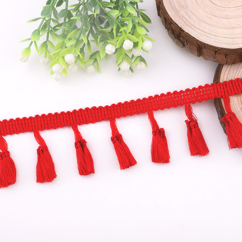 10 Meter Kwastje Kant Lint Diy Handgemaakte Ambachtelijke Accessoires Franje Katoenen Kanten Rand Lint Naaien Jurk Kledingstuk Gordijn: NICKEL