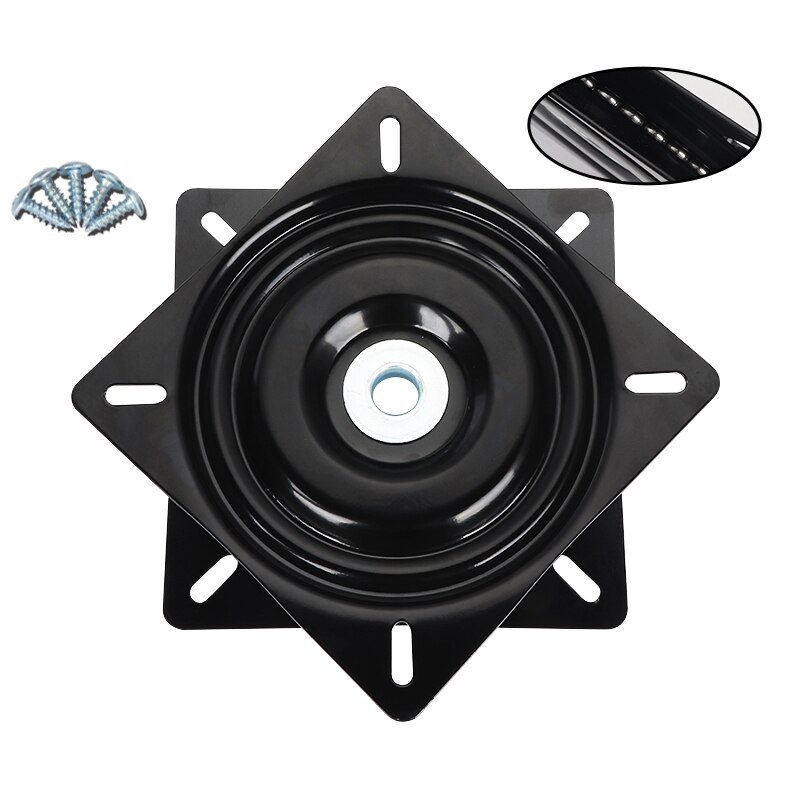 8 cal 196mm łożysko obrotnicy płyta obrotowa leniwy Susan płyta dla ciężkich mebli obrót o 360 stopni