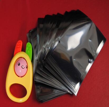 Pochette antistatique à couvercle ouvert | 100 pièces, 15*20cm pochette d'emballage de disques durs de 3.5 pouces, sac en plastique de protection antistatique, sac de rangement antistatique ESD
