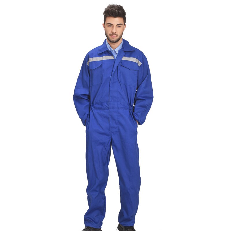Mechanic Wear Coverall Men Workwear With Reflective Tapes Working Overall For Men