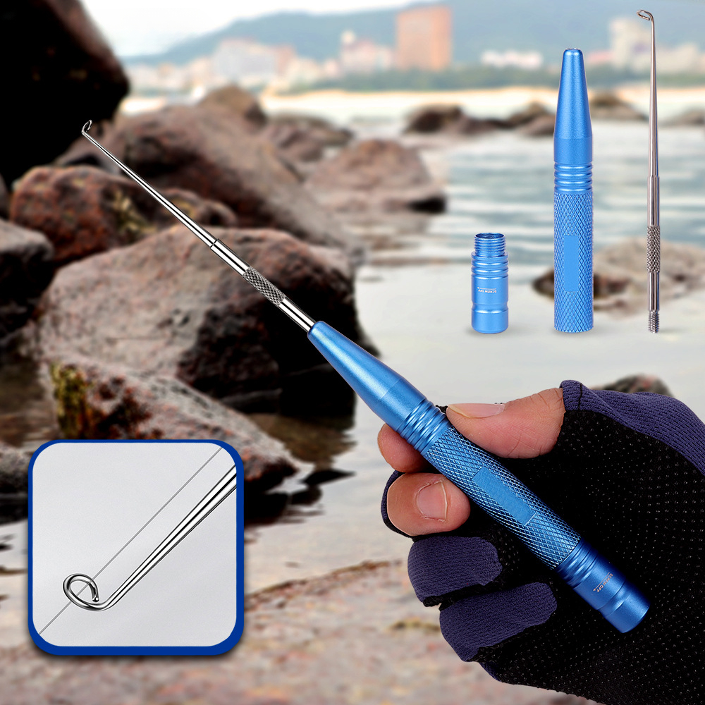 1PC Vishaak Remover RVS Vishaak Dehooker Haak Ontkoppelaar Extractor Snelle Ontkoppeling Visserijgereedschap
