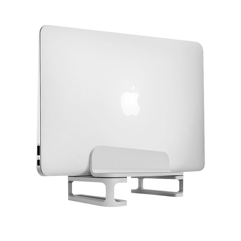Verticale Verstelbare Laptop Stand Aluminium Notebook Cooling Mount Ondersteuning Base Riser Houder voor MacBook Pro Air Accessoire