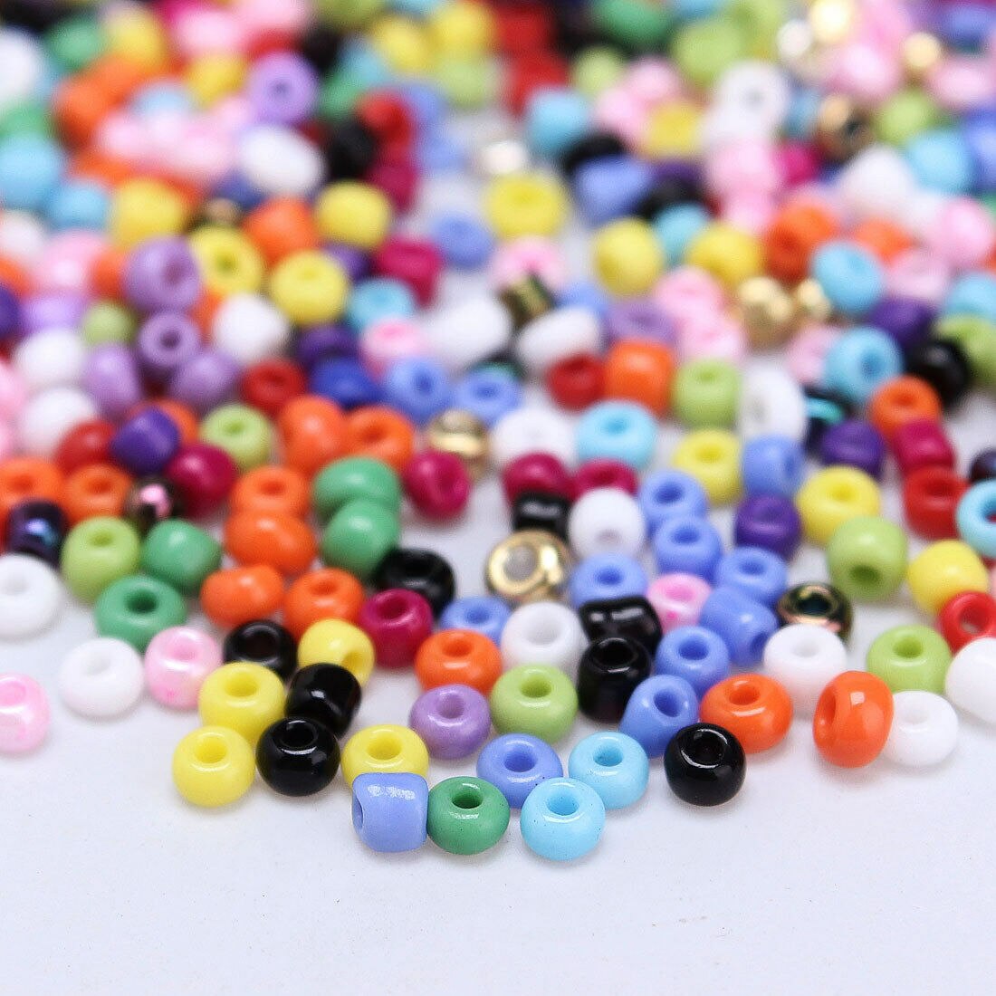 1000Pcs 2mm Czech Glass Bead Round Spacer Bead Bracelet Necklace DIY Material Jewelry Making Bead