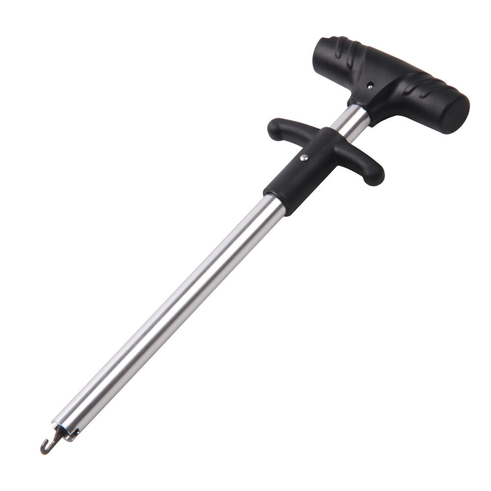 Multifunktion rostfritt stål fiske tång aluminium rör bärbar krok ut extractor fisk använder sax krok extractor tackle kit: Vit