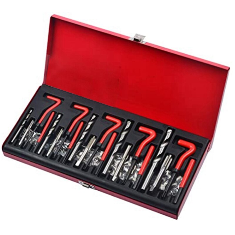 131-Piece Thread Press-Up Kit Set Garage Tool Thread Repair Tool