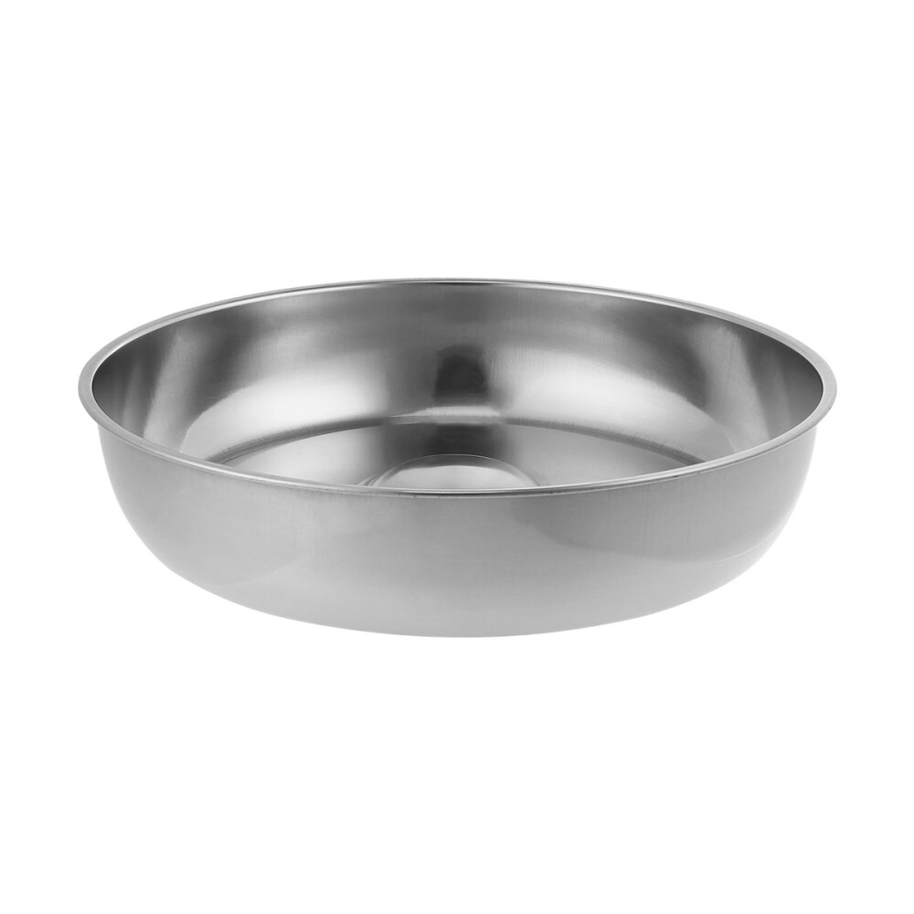 1Pc Stainless Lid Round Lid Universal Lid Pot and Pan Cover with Handle for Flat (Silver 24 CM): Silver