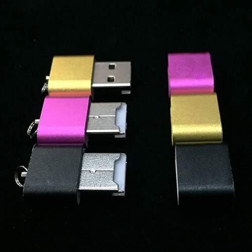 Random Color Cool High Speed Mini USB 2.0 Micro SD TF T-Flash Memory Card Read