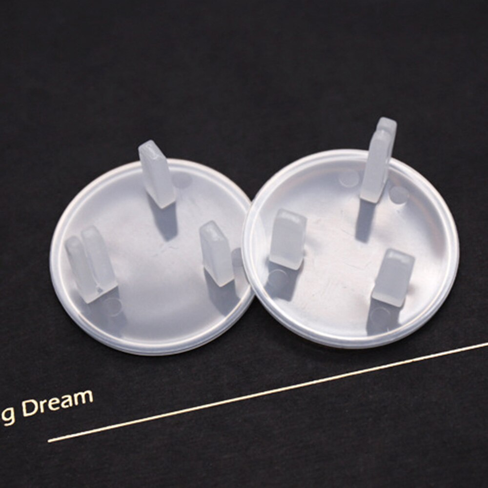 10Pcs UK Plug 3 Hole Power Socket Outlet Cover Baby Child Electrical Safety Protector Guard Protection Caps