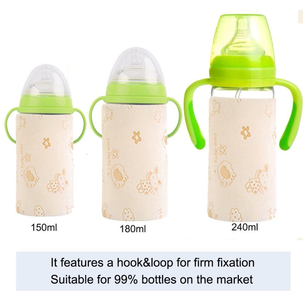 Couvercle universel Portable USB | Sac isolant pour biberons de bébé, couvercle universel pour Interface USB, chauffe-biberon, sac isolé