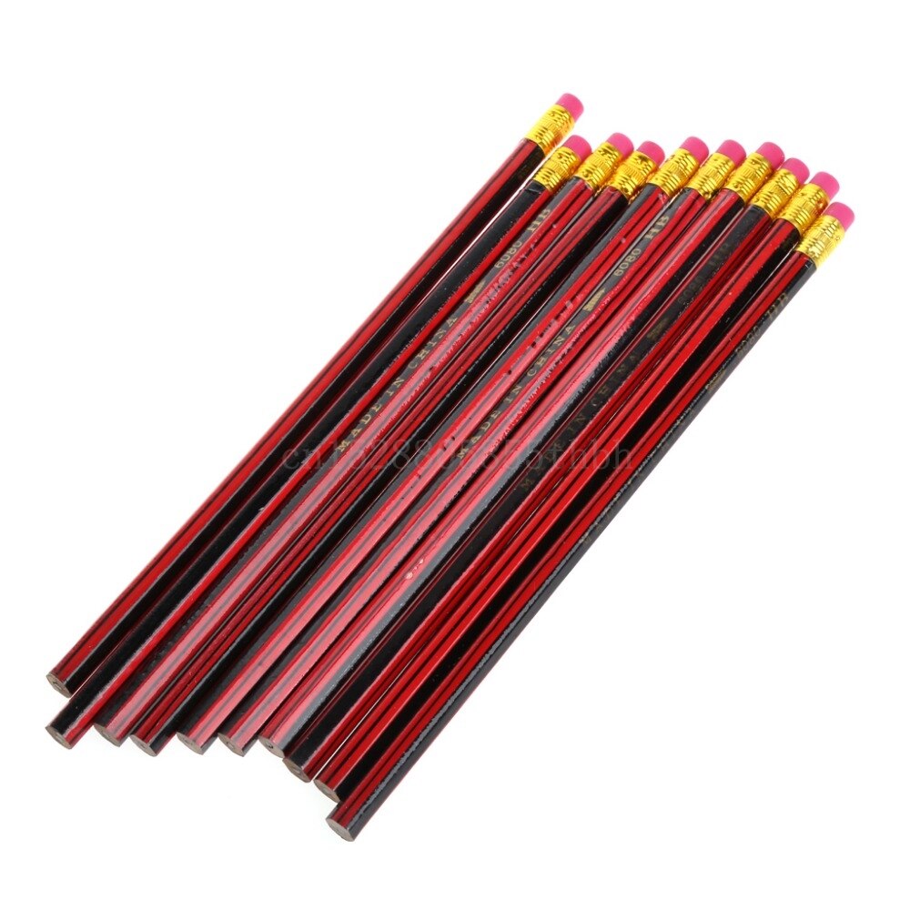 10 PCS/lot HB Standard Pencils For School Classical Wooden Pencil Office Supplies Pencil