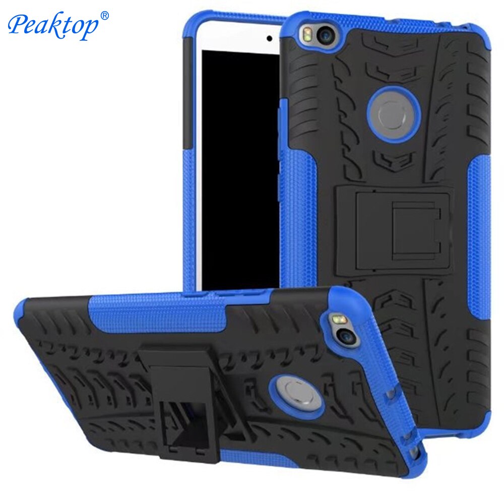 Peaktop For xiaomi mi max 2 case xiaomi max 3 Case Hybrid Silicone&amp;TPU Armor Hard Phone casse For Xiaomi Max 3 Mi Max2 Funda