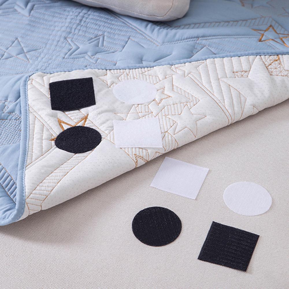 5Pcs/Set Sheet Cover Mattress Blankets Fixed Grippers Double-sided Adhesive Non-slip Grippers Retainer for Sheet Sofa
