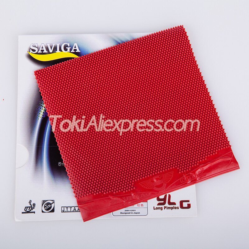 DAWEI SAVIGA V Table Tennis Rubber Pips-long Original DAWEI SAVIGA Ping Pong Rubber OX TOPSHEET with / without Sponge