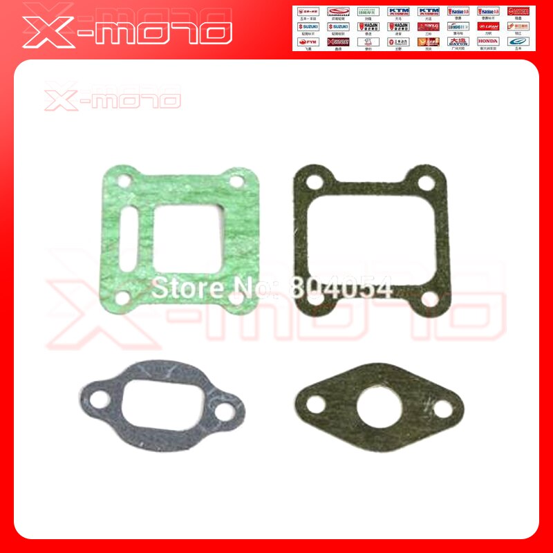 motorcycle Engine Gasket Set Kit Parts for 2 stroke 47cc 49cc MiniMoto Mini Dirt Pocket ATV Quad Moto Bike Motorbike