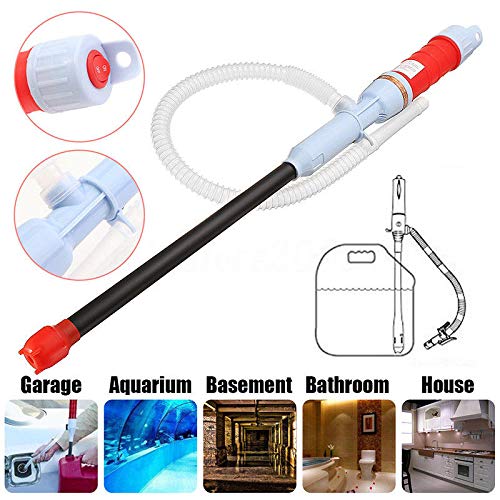 Electric Automatic Fuel Fluid Water Siphon Pump Battery Powered Gas Water Bathroom Pond
