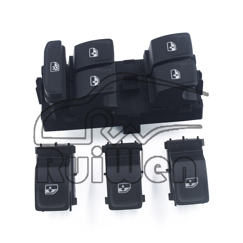 Power Window Switch Control Button 5G0959857A 5G0959855 For VW Passat Tiguan Touran Skoda Kodiq Seat Leon 5G0959857E 5G0959857D