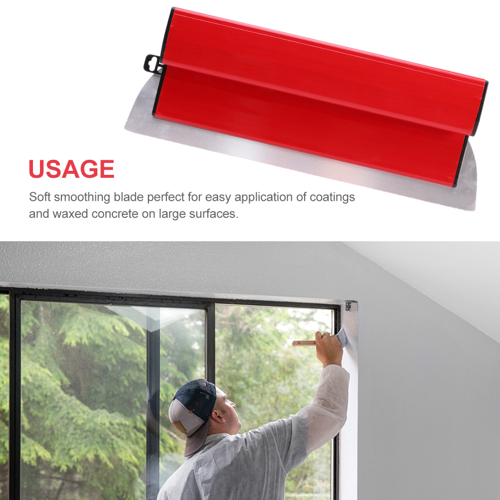 Ergonomic Jointing Finishing 40cm Plastering Durable Home Wall Tool Painting Skimming Flexible Blade Drywall Smoothing Spatula