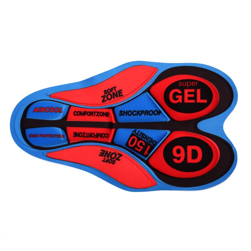 30cm x 11cm x 18.5cm udendørs cykelshorts pude åndbare puder cykelbase pude 5d,9d,12d,19d,20d: 9d