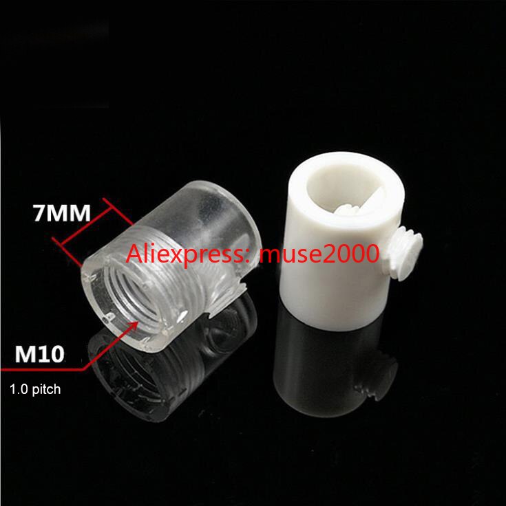 301 Plastic Plafondlamp Kabel Klem, M10 Draad Cable Fastener, holle Schroef Draad Gesp Houder Lock Anti Pull Clip Grommet