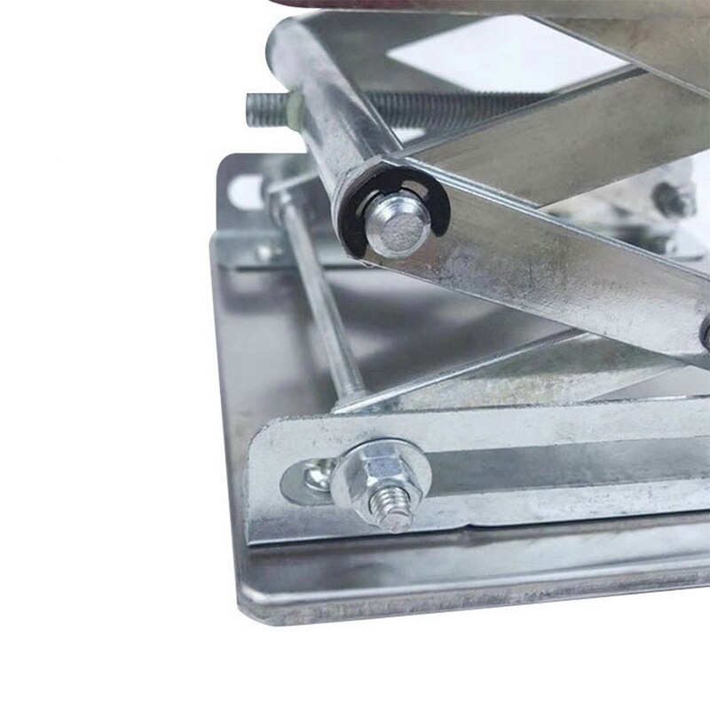 Alumina løftejakke platform rustfrit stål løftebord manuel aluminiumoxidationslaboratorieløfter til biologisk eksperiment
