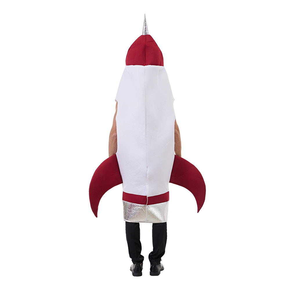 rocket jumpsuit, adult space suit, coswear, Halloween party performance suit