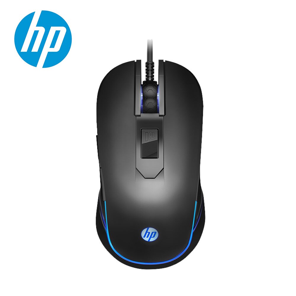 HP M200 Gaming Mouse Macro Wired Ergonomics 2400 DPI RGB Silent Game Mouse for PC Computer Laptop Mice Pro Gamer: Default Title