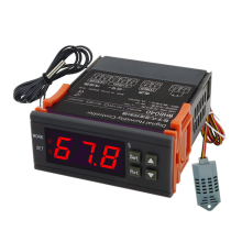 Contrôleur numérique d&#39;humidité WH8040, Instrument électronique de contrôle d&#39;humidité, régulateur avec interrupteur et hygromètre 1-99% 12V 24V 220V