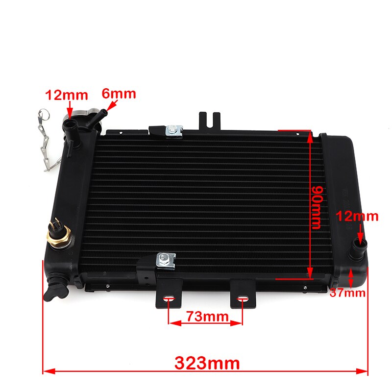 Water cooling engine cooler For moto Quad 4x4 ATV UTV parts 150cc 200cc 250cc