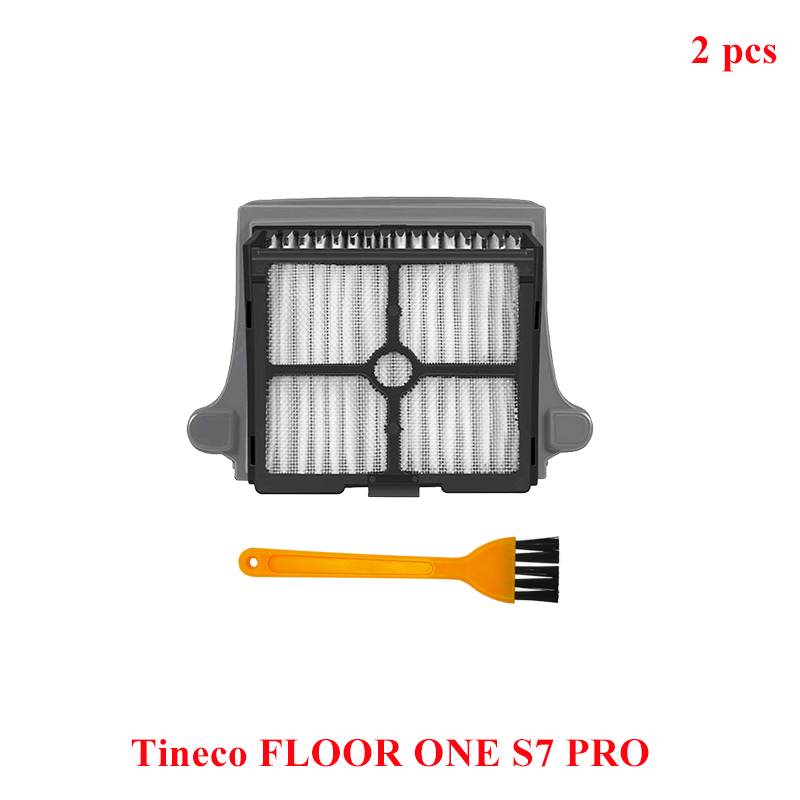 Accessories For Tineco FLOOR ONE S7 PRO Spare Soft Roller Brush HEPA Filter Cordless Vacuum Cleaner Parts Replacement Kit: MULTI