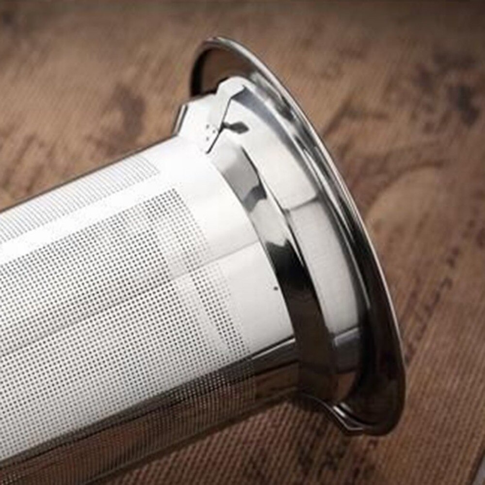 NO TÓXICO transparente claro borosilicato de vidrio tetera taza de té de vidrio con Infusor de acero inoxidable colador