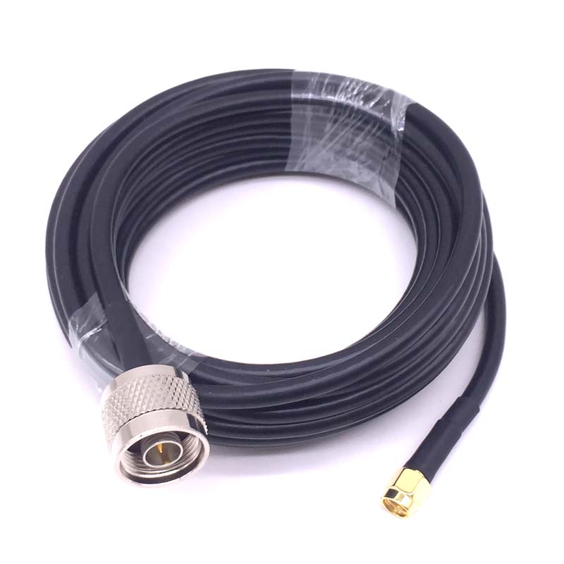 WIFI Antenna extension cable N male to RP SMA male RG58 RF Coaxial Pigtail cable