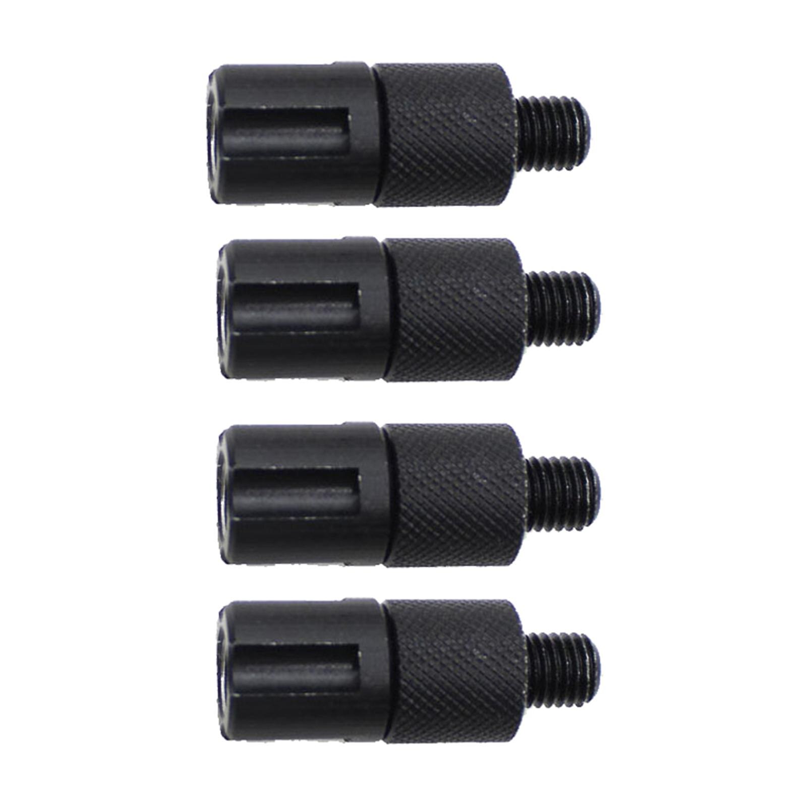 4 Pieces Carp Fishing Alarm Adapter Quick Release Connector Fishing Rod Pod Bank Sticks Fishing Tackle Magnetic Adaptor
