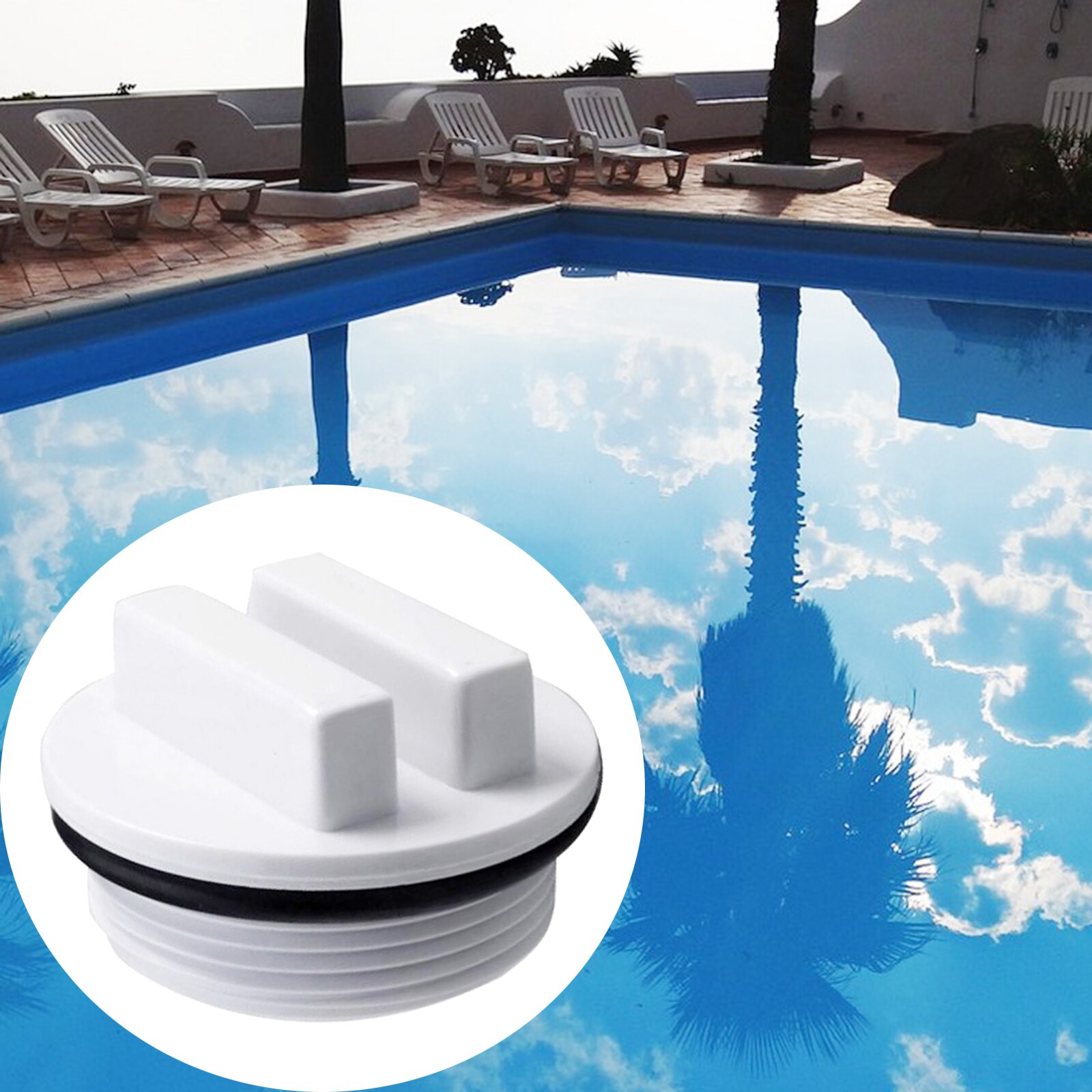 1.5 inch Thread Pool Spa Winterizing Plug Filter Antifreeze Drain Cap Parts