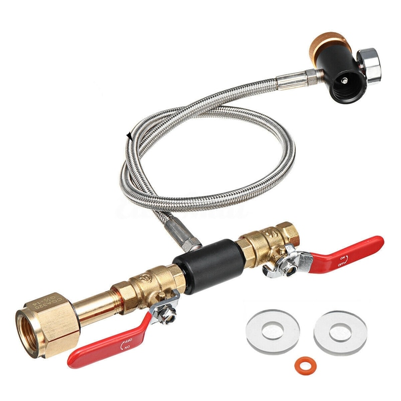 MAGT CO2 Nachfülladapter, G1/2 CGA-320 CO2 Flaschenadapter mit 36 Zoll