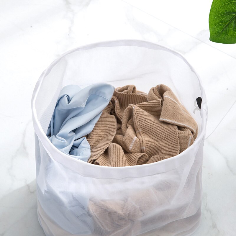 Sac à Linge En Maille Polyester,sacs De Lavage,filet Grossier,panier à