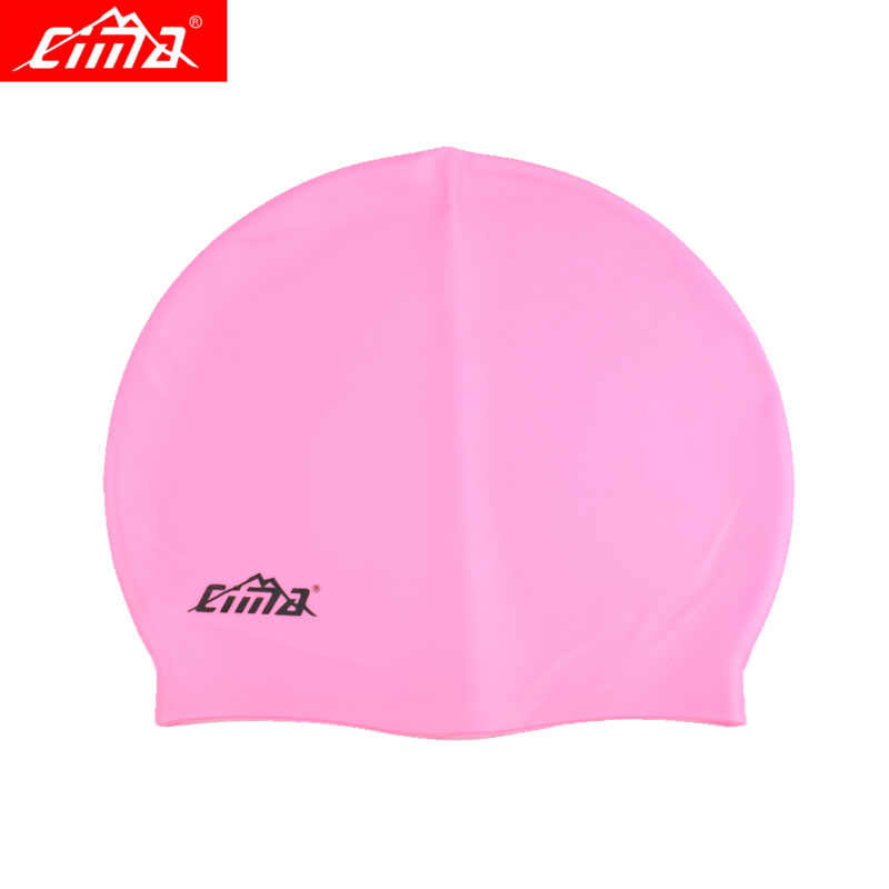 Adult Silicone Swimming Cap Men Women Rubber Waterproof petal Swim Pool Caps Diving Hat protect Teens