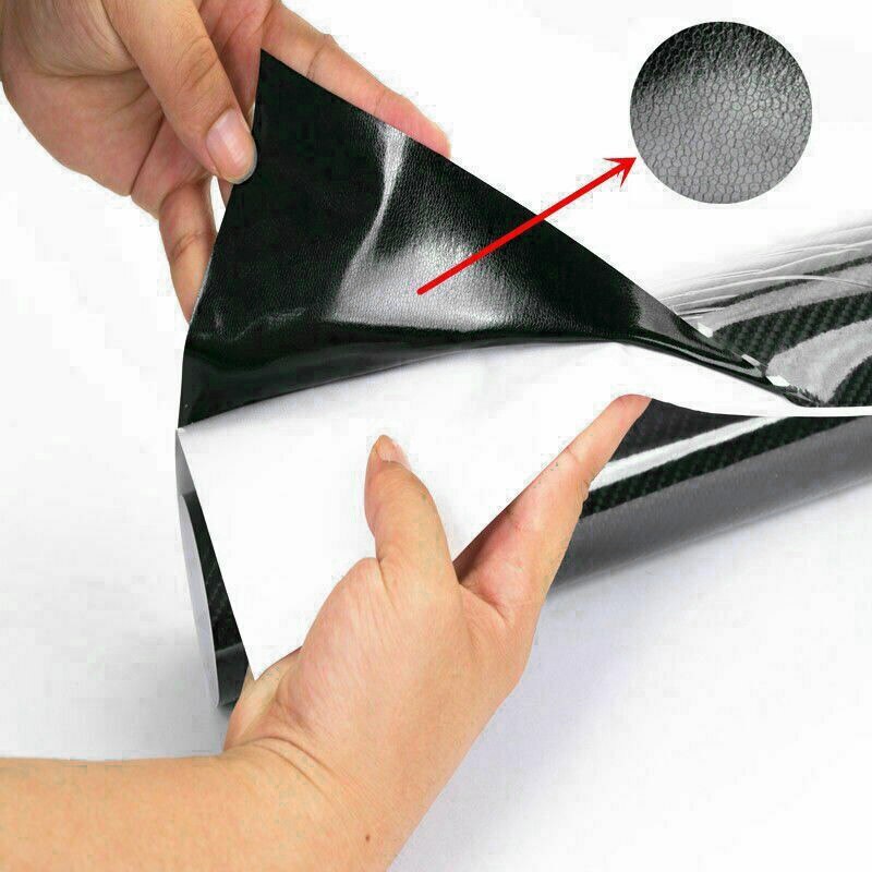 7D Glossy Carbon Fiber Vinyl Film Auto Wrap Stickers Waterdichte Auto Decal Papier
